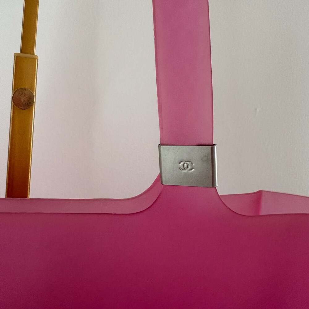 Chanel Pink Jelly Tote Bag - Picture 3 of 12